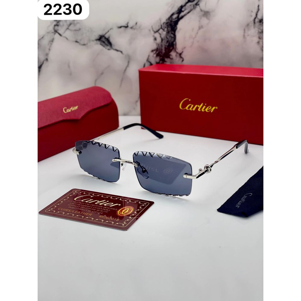 Cartier 2230 Silver Black