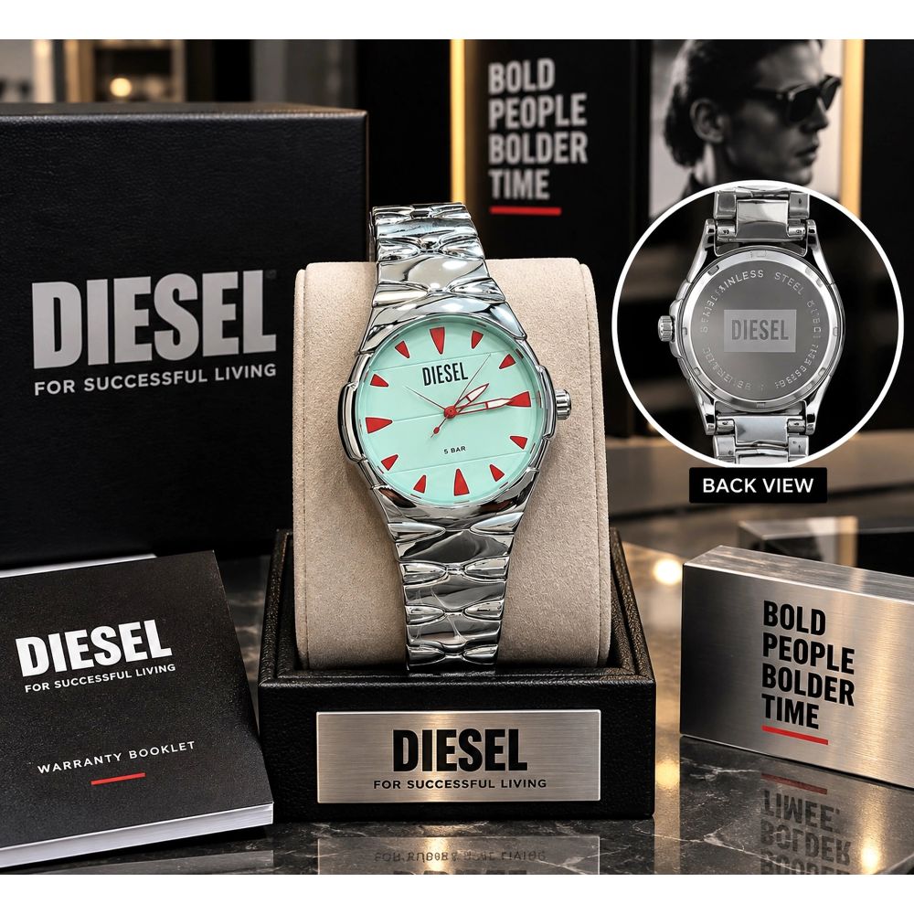 Diesel Sruptor Analog Silver-Tiffny