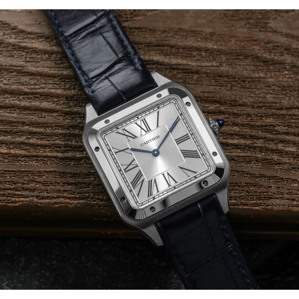 Cartier Dumont Silver Black