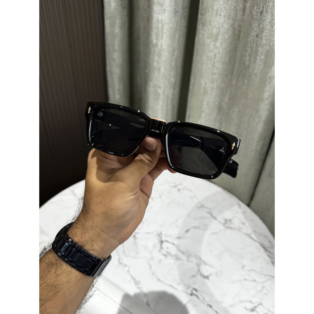 Jacques Marie Mage All Black Premium Shades 8802