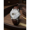 Seik o Presage Automatic Leather Open Heart