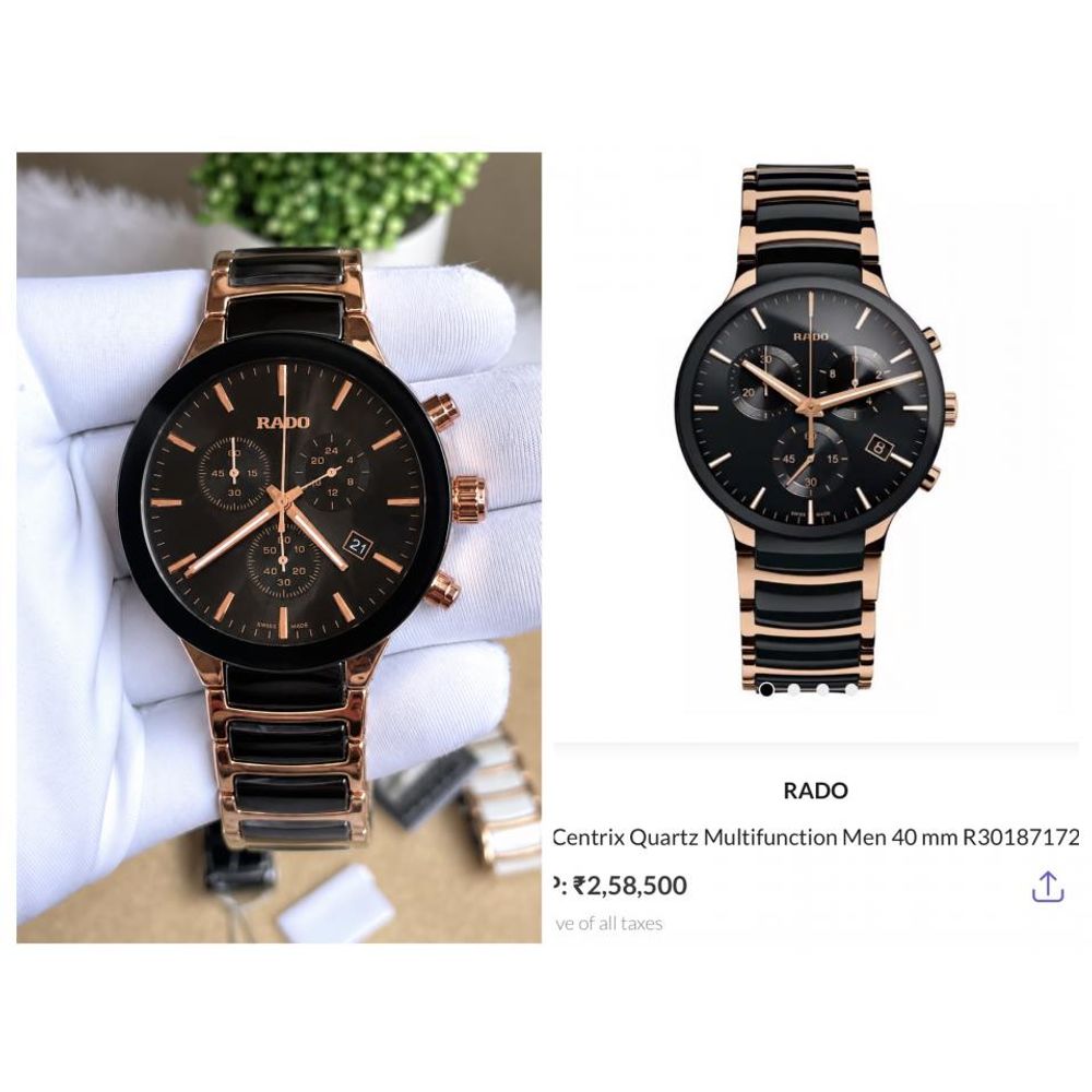 Raado Centrix Chronograph Copper Black AT510
