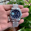 Rollex Date Just 41 Silver Blue ZR