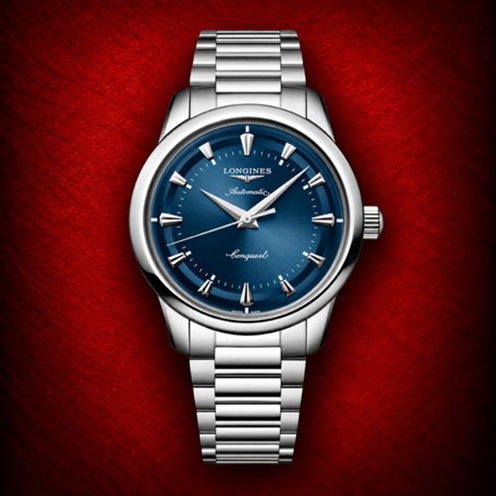 Longinez Conquest Heritage Stainless Steel 40mm Automatic