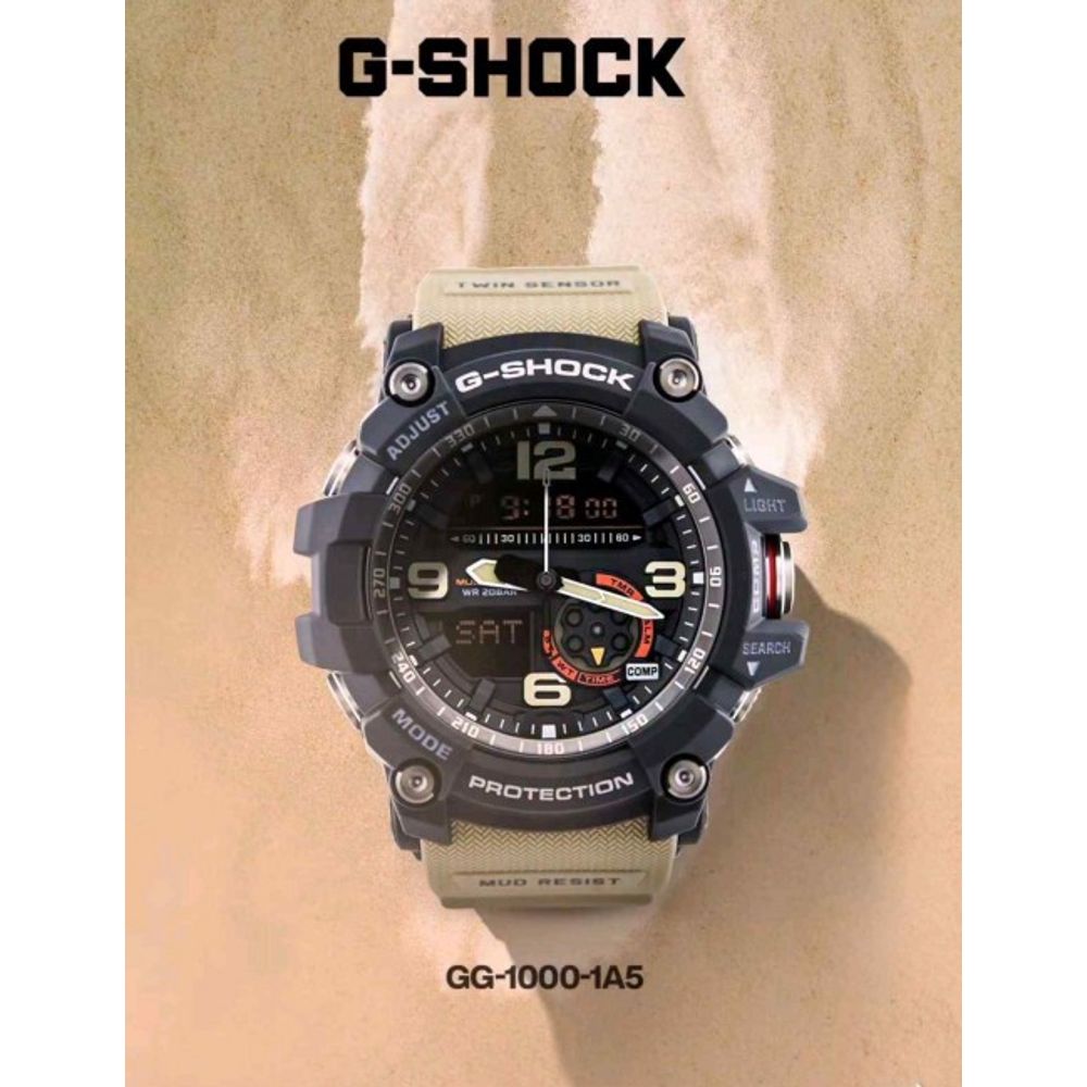 G SHOCK Mudmaster Twin Sensors F141