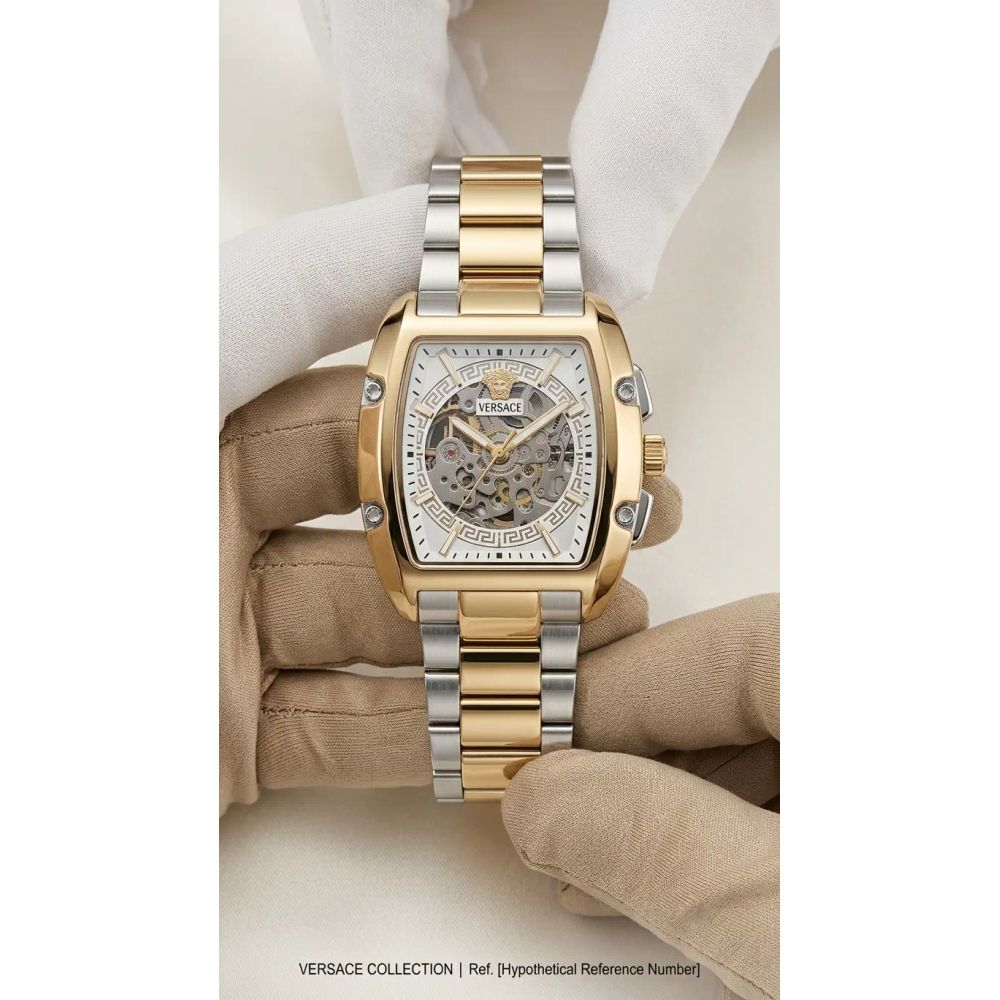 Versac_e Dominus Skeleton Automatic gold