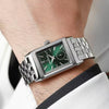 Jaegar-Le Coultre Reverso Tribute Small Seconds metal silver green