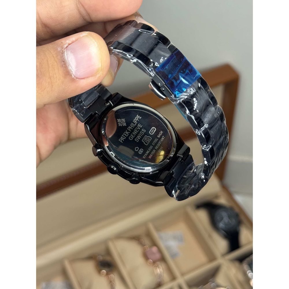 Patek  Philippe Black Blue Chronograph Premium Watch