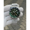 Seik_o 5 Sports Blue GMT Green Swift Movement Back Open 4 Niddle