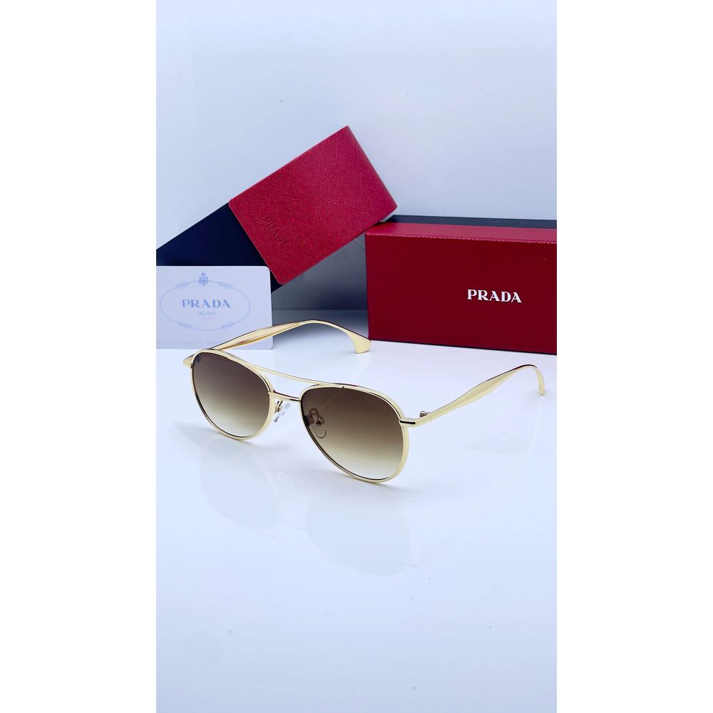 Prada 3219 gold brown