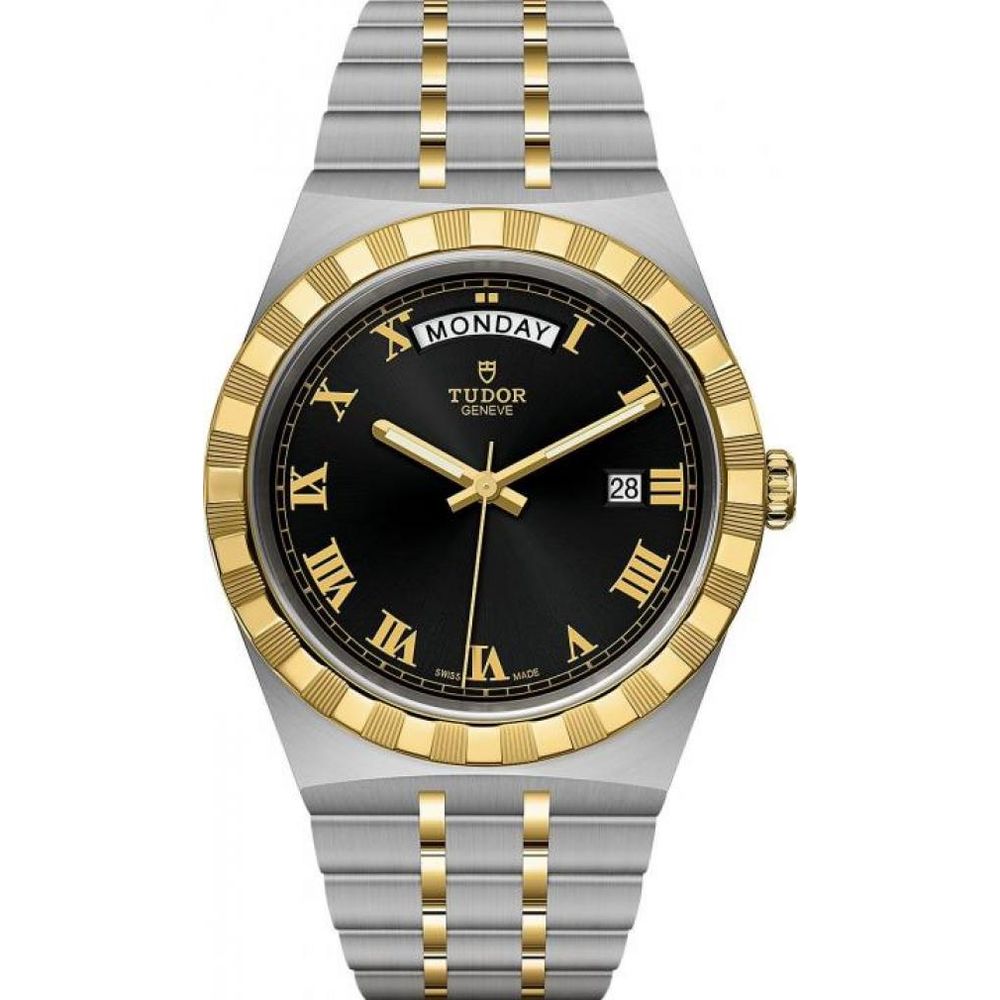 TUDOR ROYAL TT BLACK ROMAN 1029