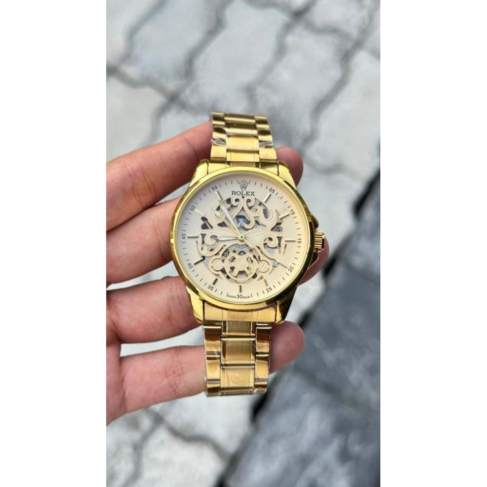 Rollex automatic skeleton open heart open back