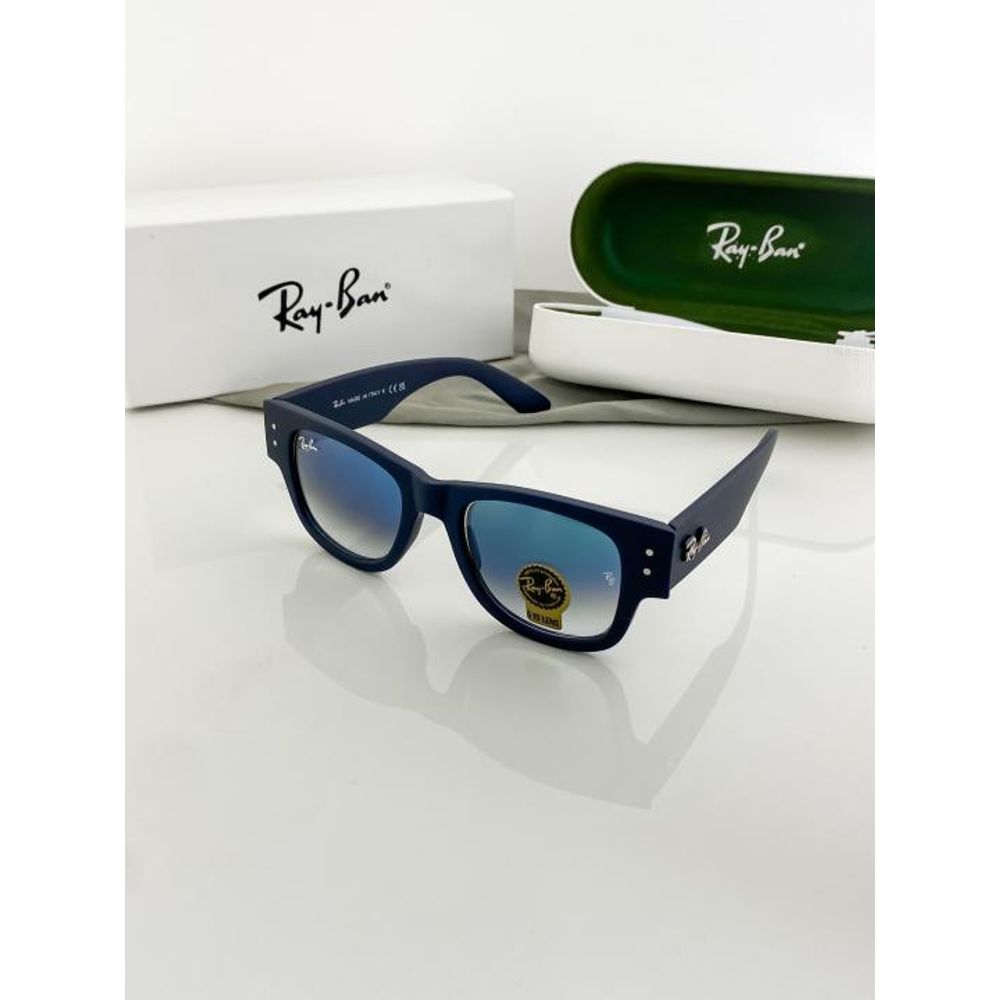 REY BAN BLACK BLUE SHADED 840