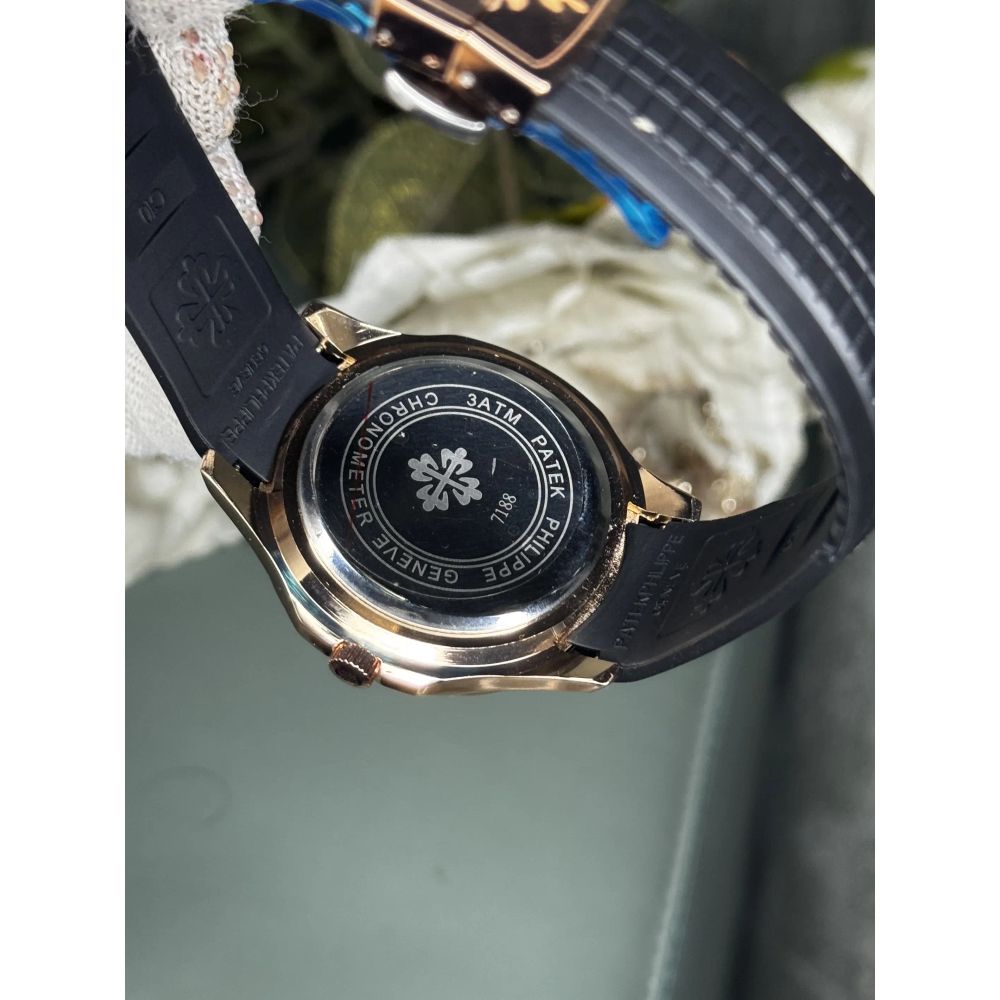Patek Aquanaut Copper Black Diamond Premium Watch