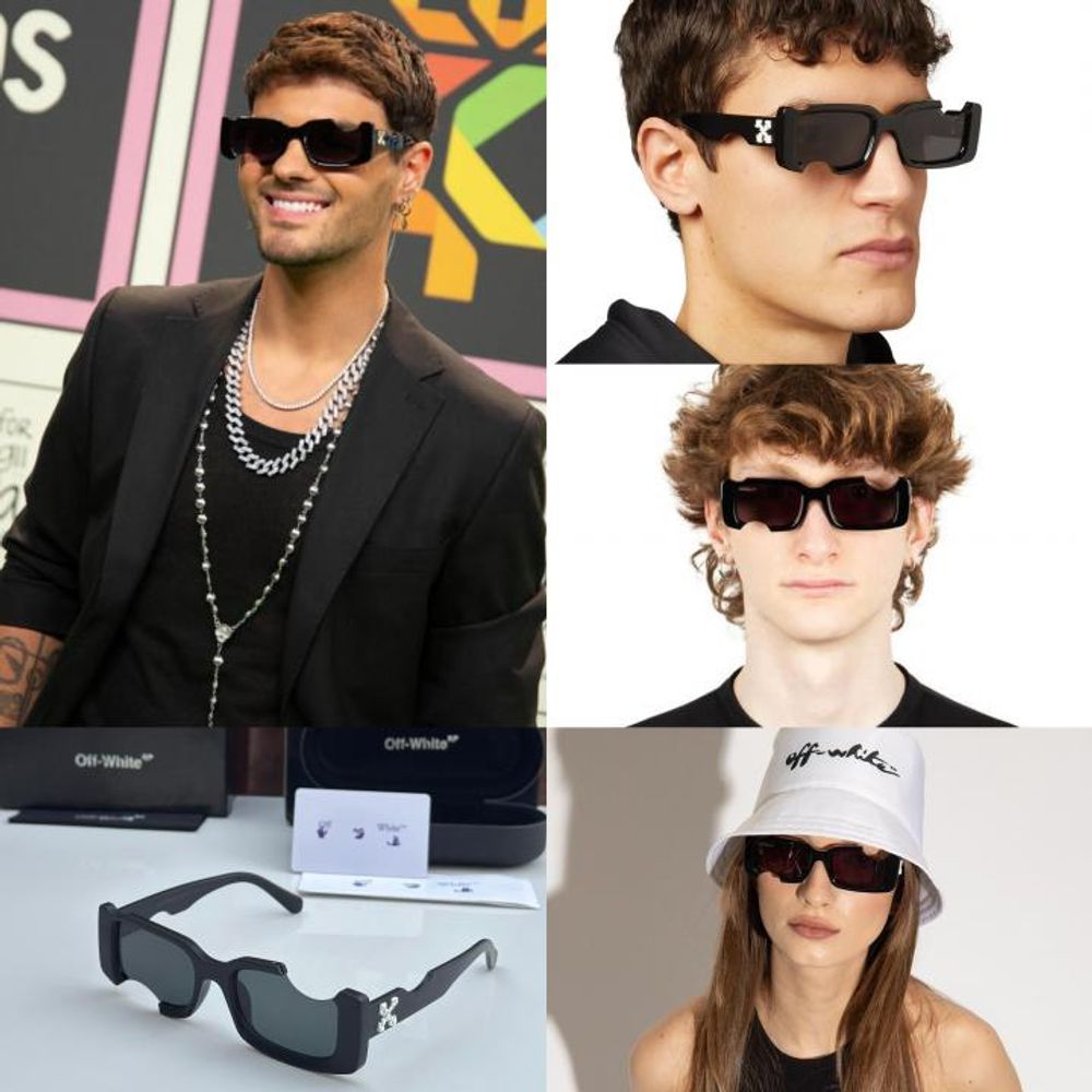 OF WHITE SUNGLASS D-158