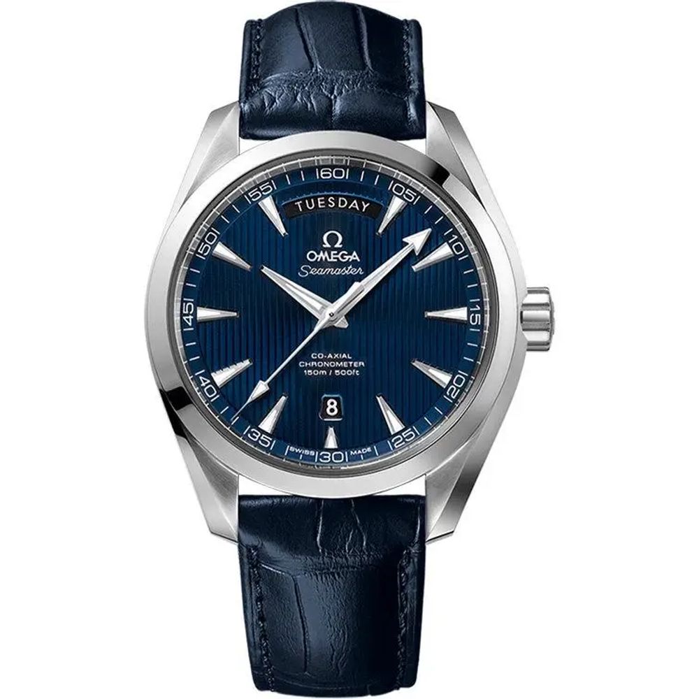 0mega Seamaster Aqua Tera Chronometer 150m Blue