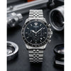 Versace Greca Chronograph Silver-Black