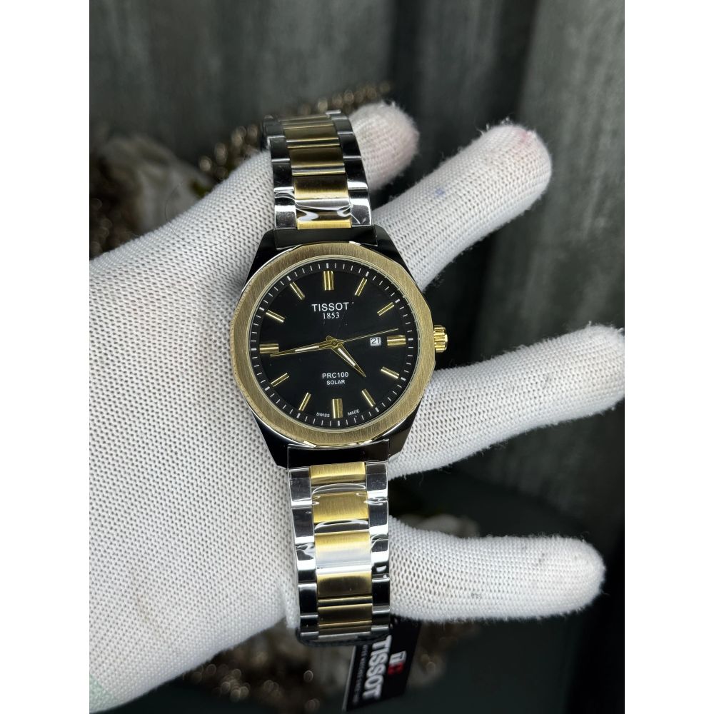 Tisso t PRC100 Dual Tone Black Premium Watch