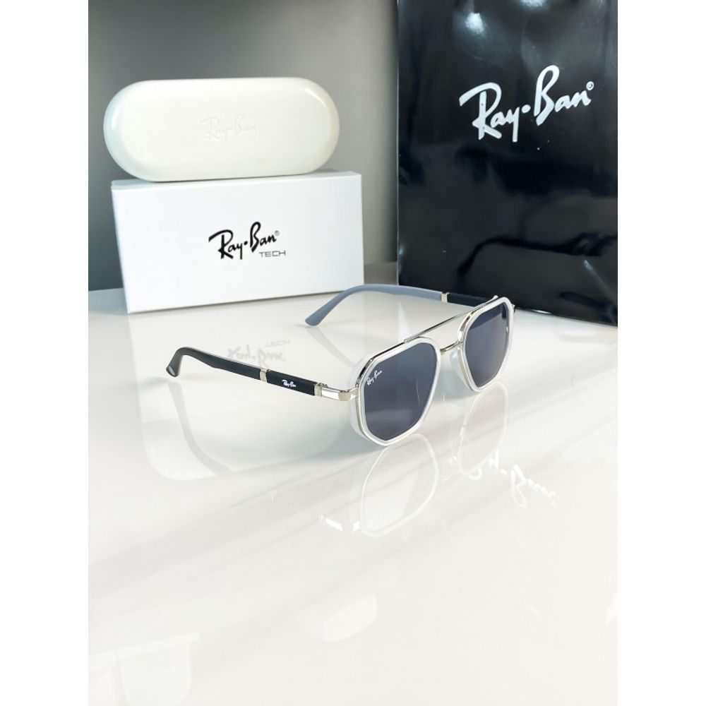 Rey ban silver black 3162 -56