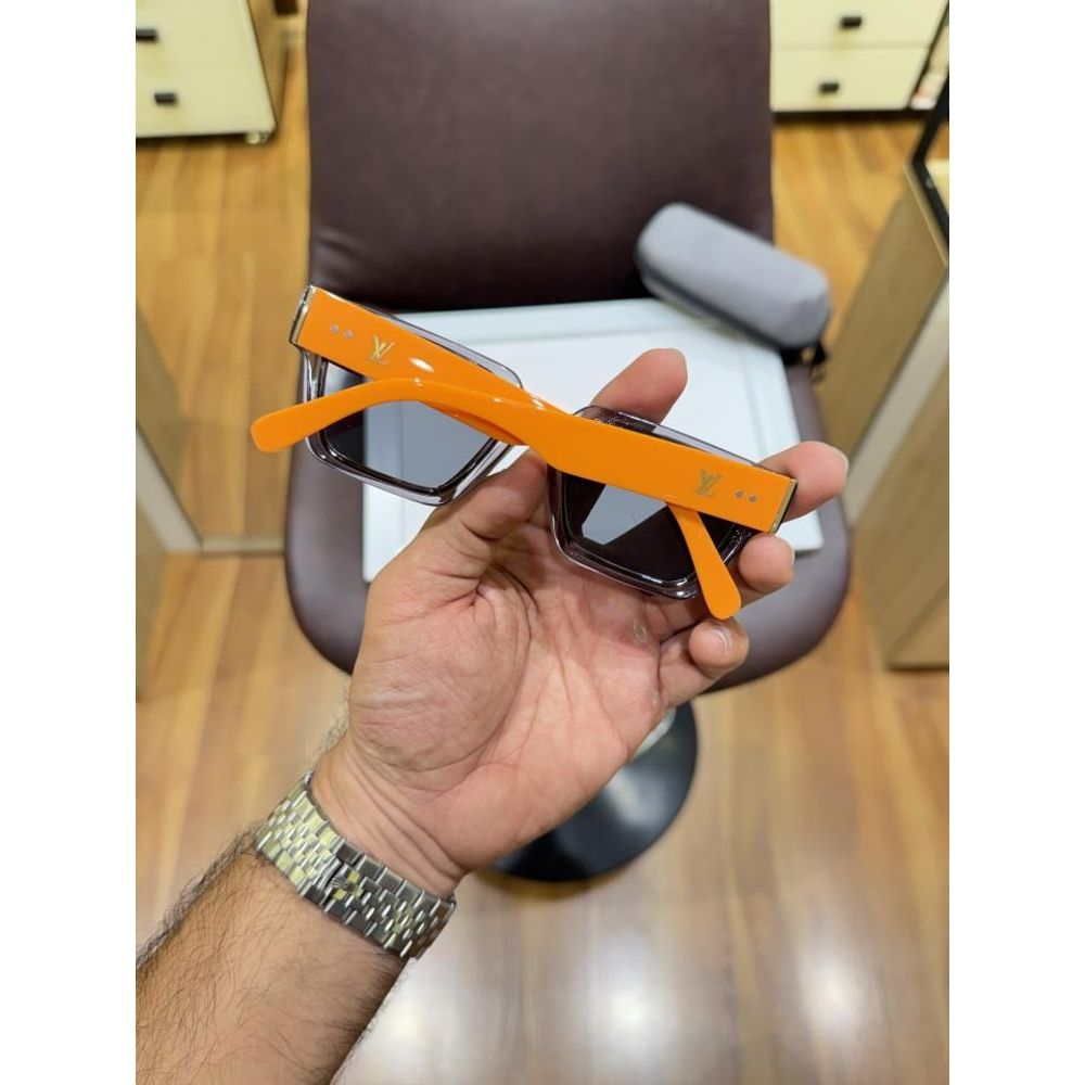 Loui vuitton 35104 grey orange black