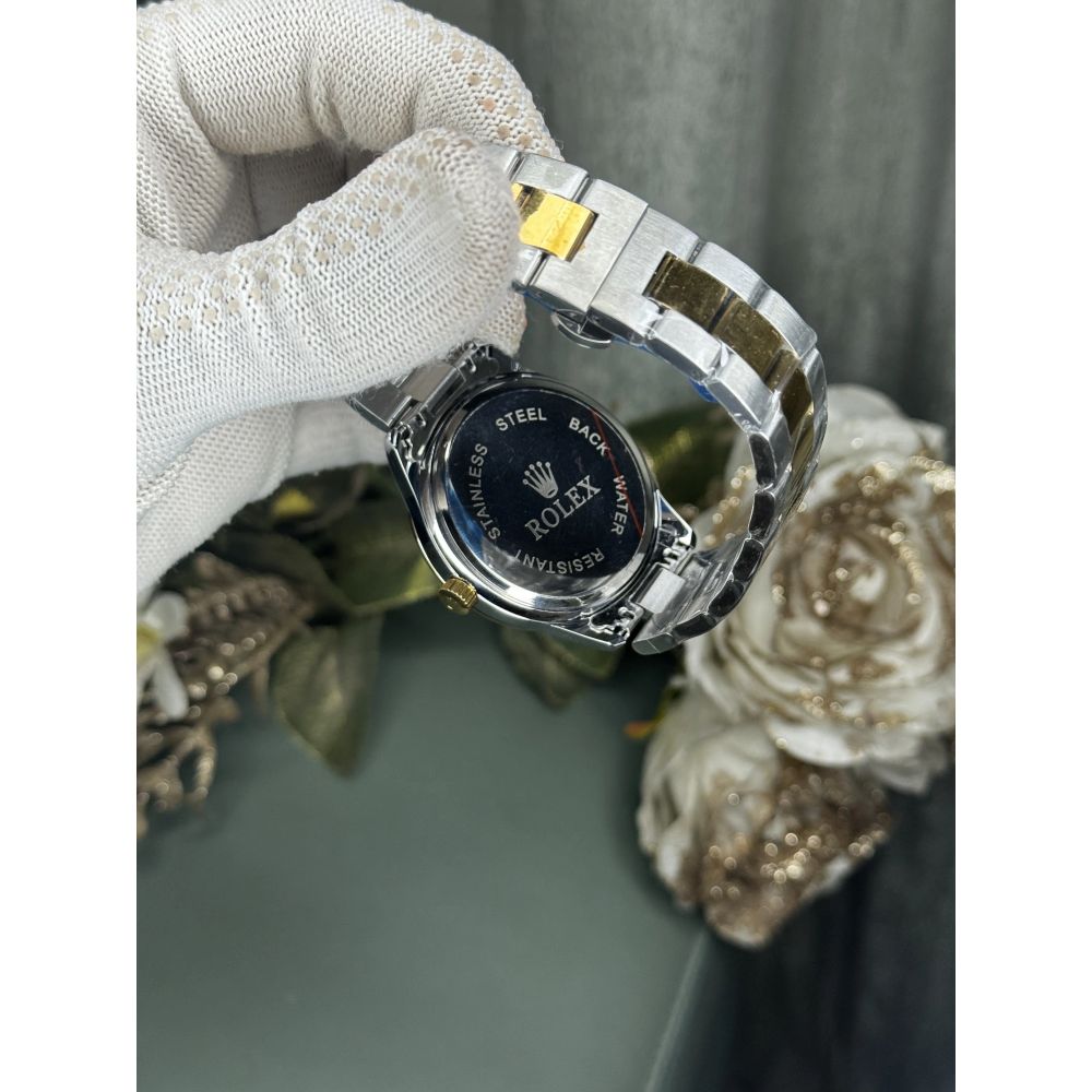 Role x Veriflat Dual Tone White Premium Watch