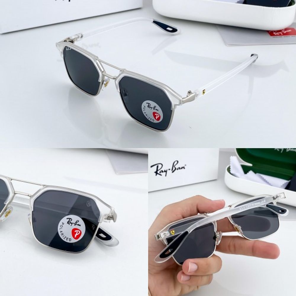 RAYBA 04 WHITE BLACK
