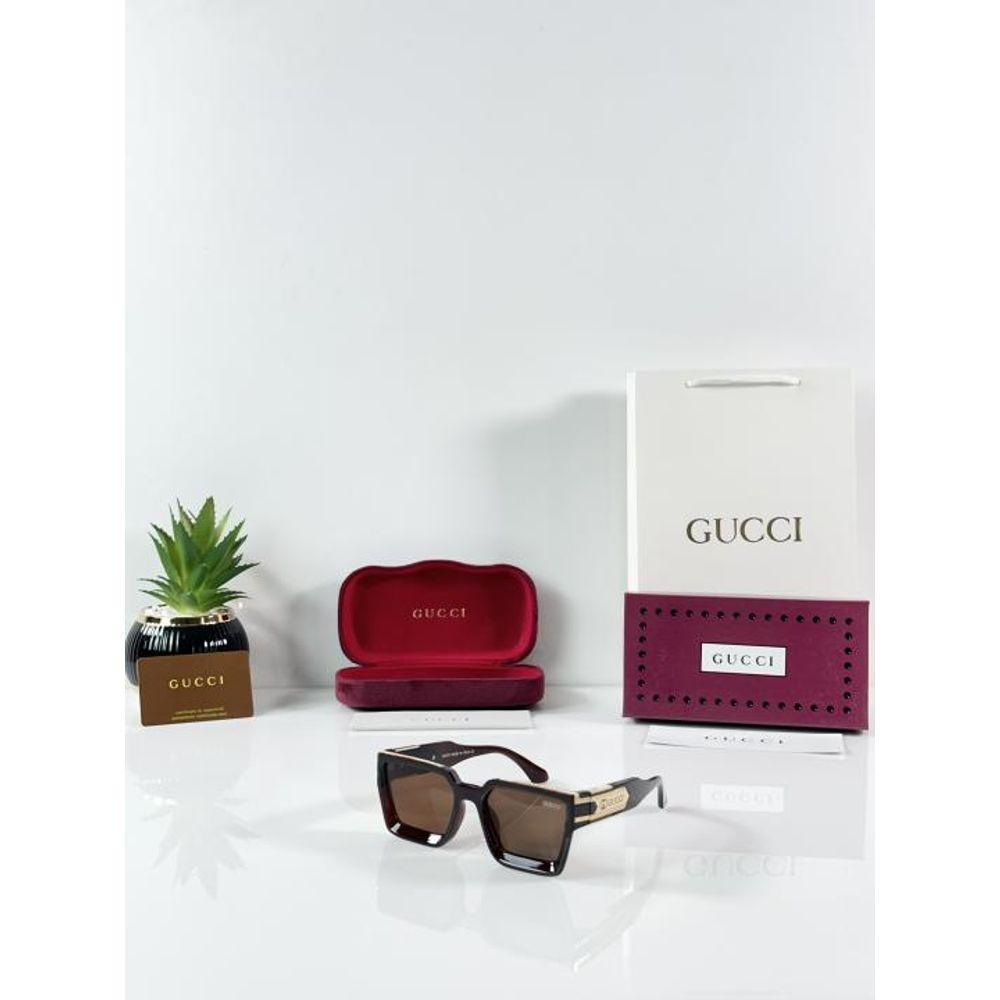 Gucc 02 Gold Brown