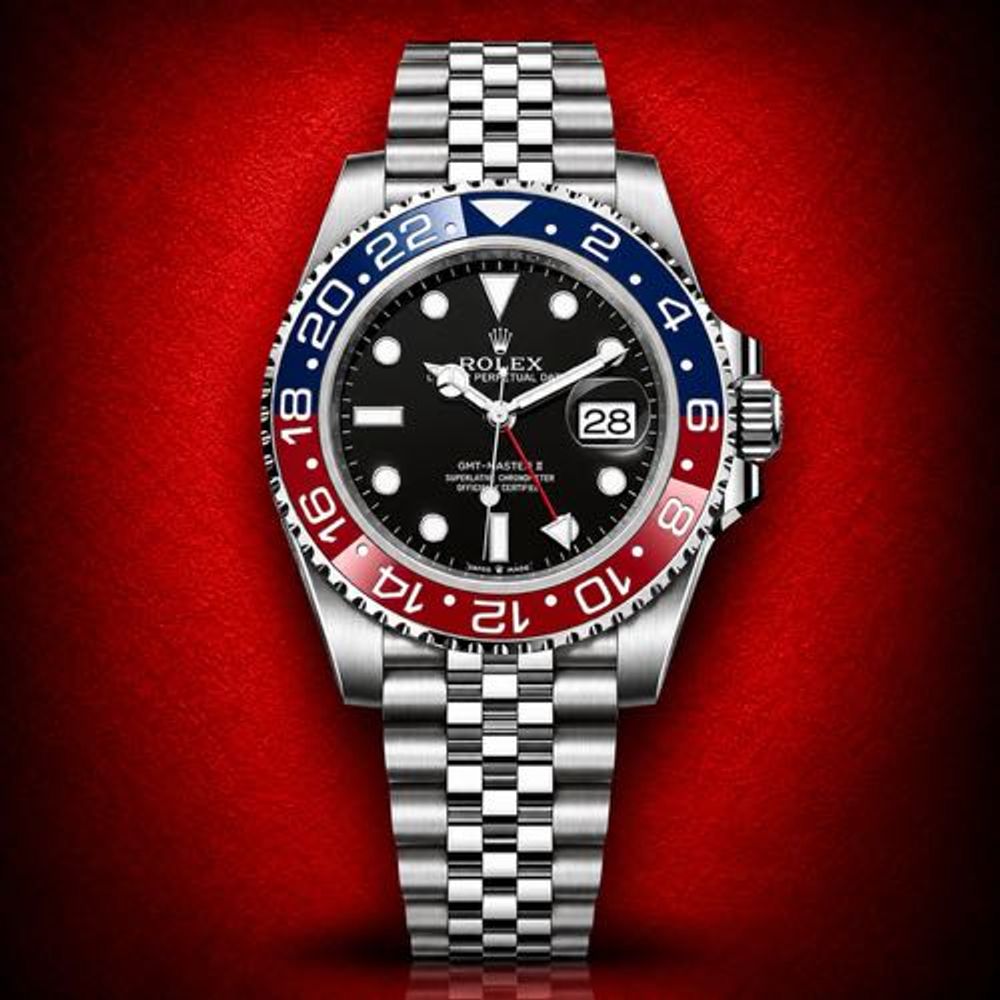 Swiss ETA Rollex GMT Master II Pepsi