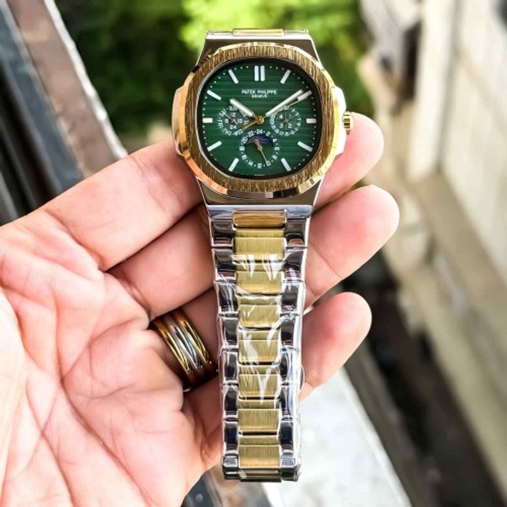 PATEK_PHILIPE_GOLD-TT-GREEN