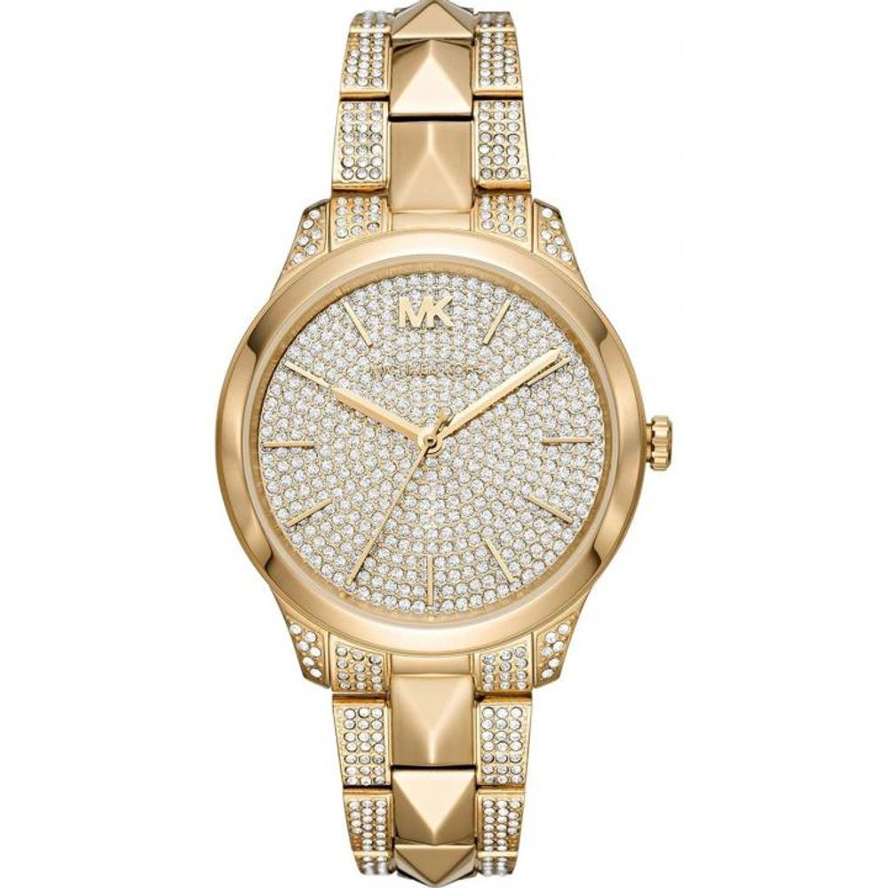 Micheal_kors mk6715 runway mercer gold dial watch for women hvy 23(3)