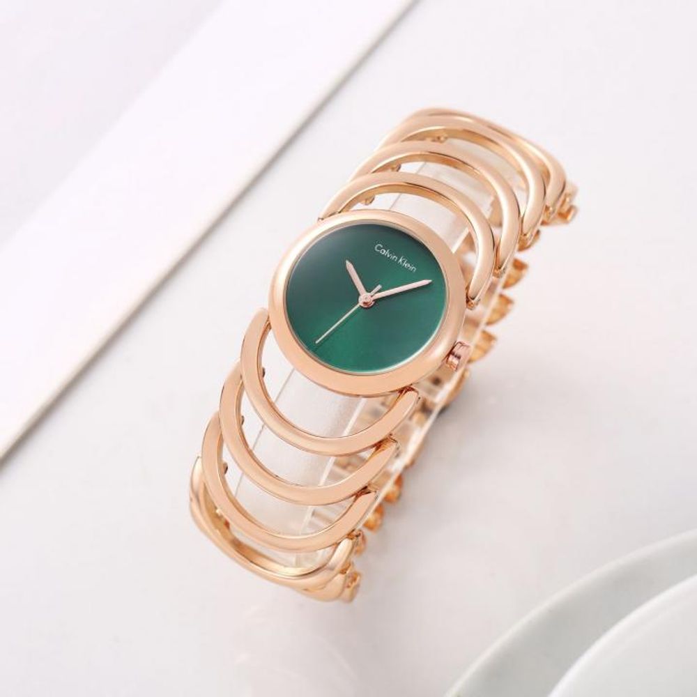 Calvin keli_Bangle copper green