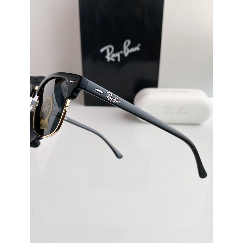 Rey ban gold black club master 3016
