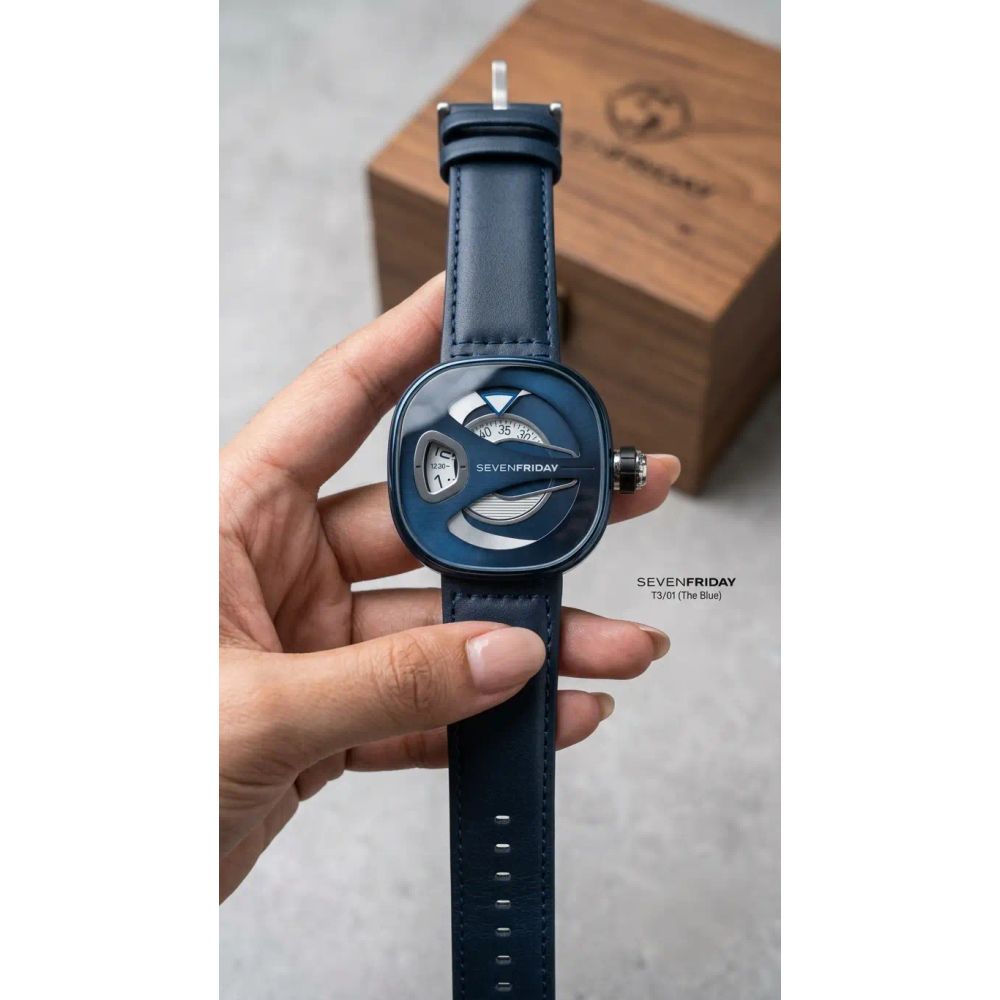 Seven Friday ME Series Leather Blue