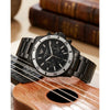 Emporio Arrwa%! 100Meter Chronograph Black-White Bazzle