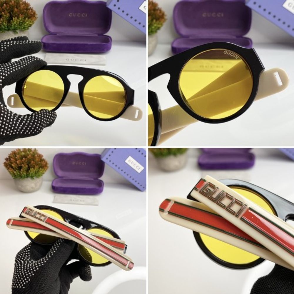 Guchi 0256 Black Sun
