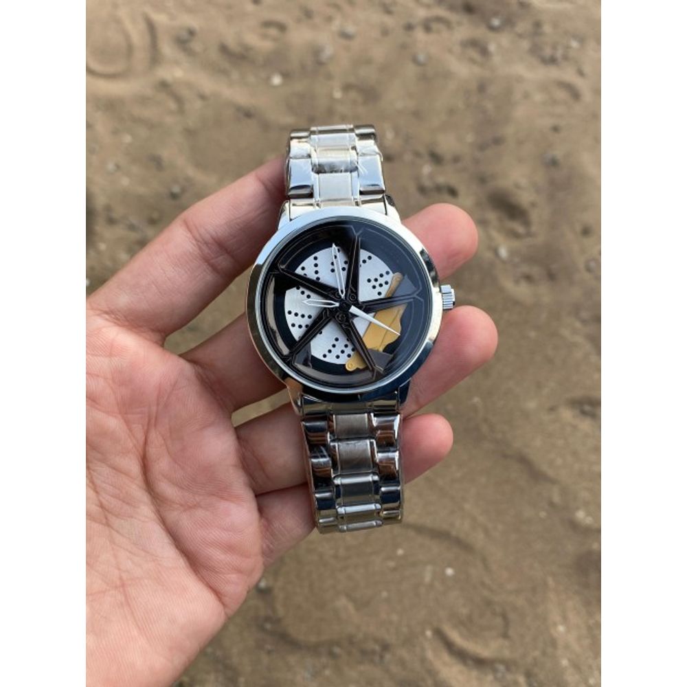Fosil Spinner silver yellow