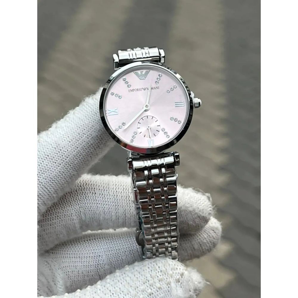 Emporio Armani Silver Pink