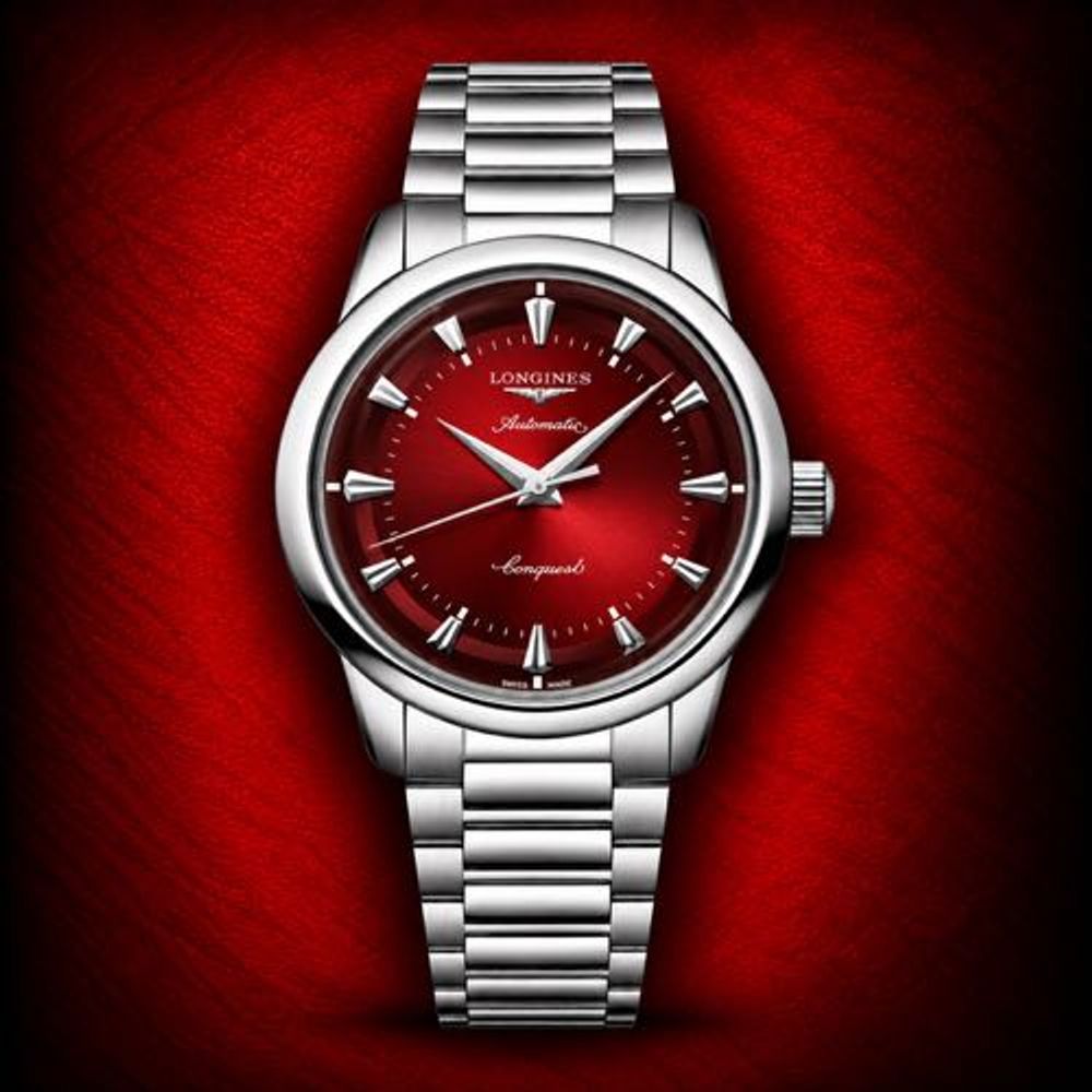 Longinez Conquest Heritage Stainless Steel 40mm Automatic