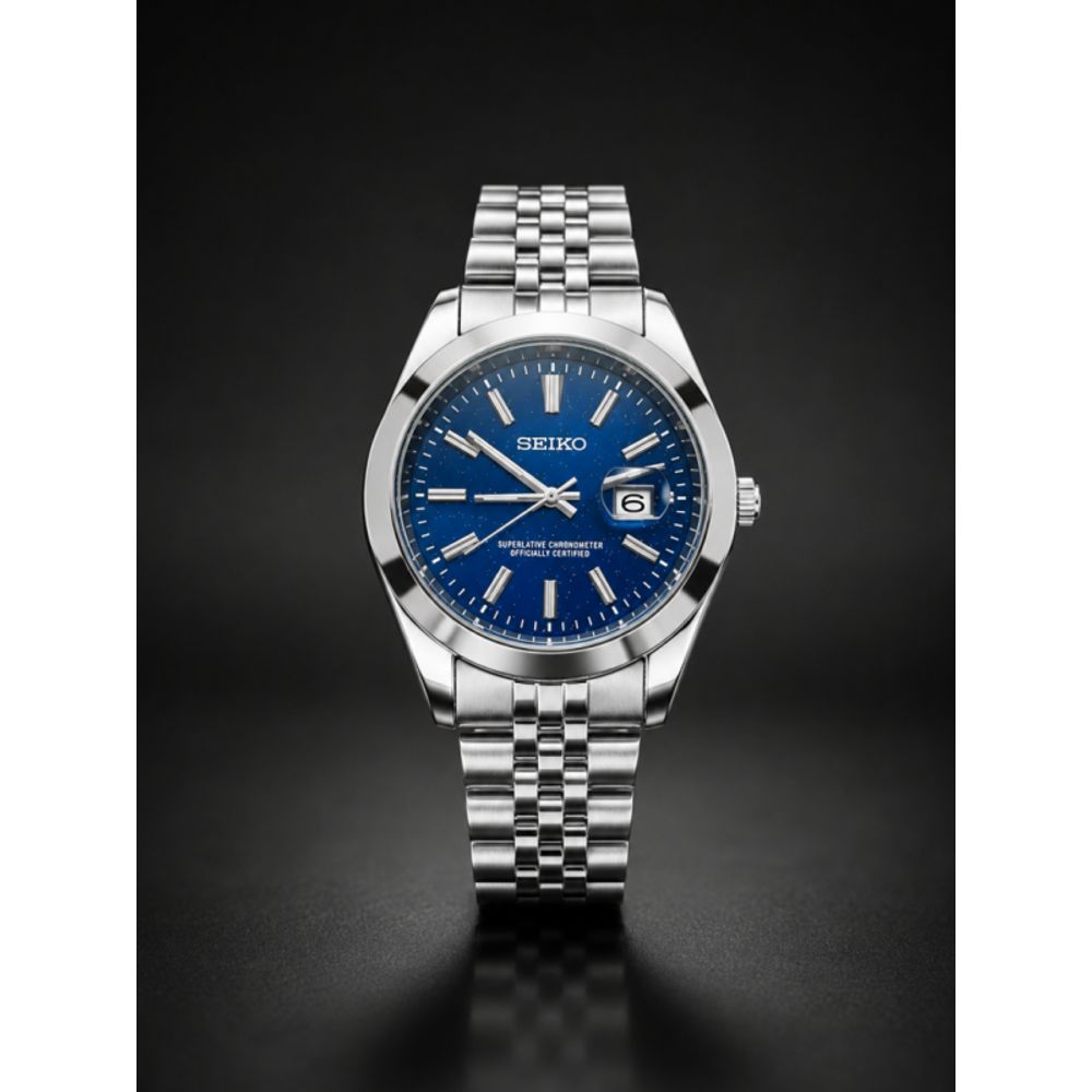 SEIK O GALAXY BURST BLUE DIAL 660