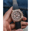 Roleex Daytona Tiger Eye Rose Gold