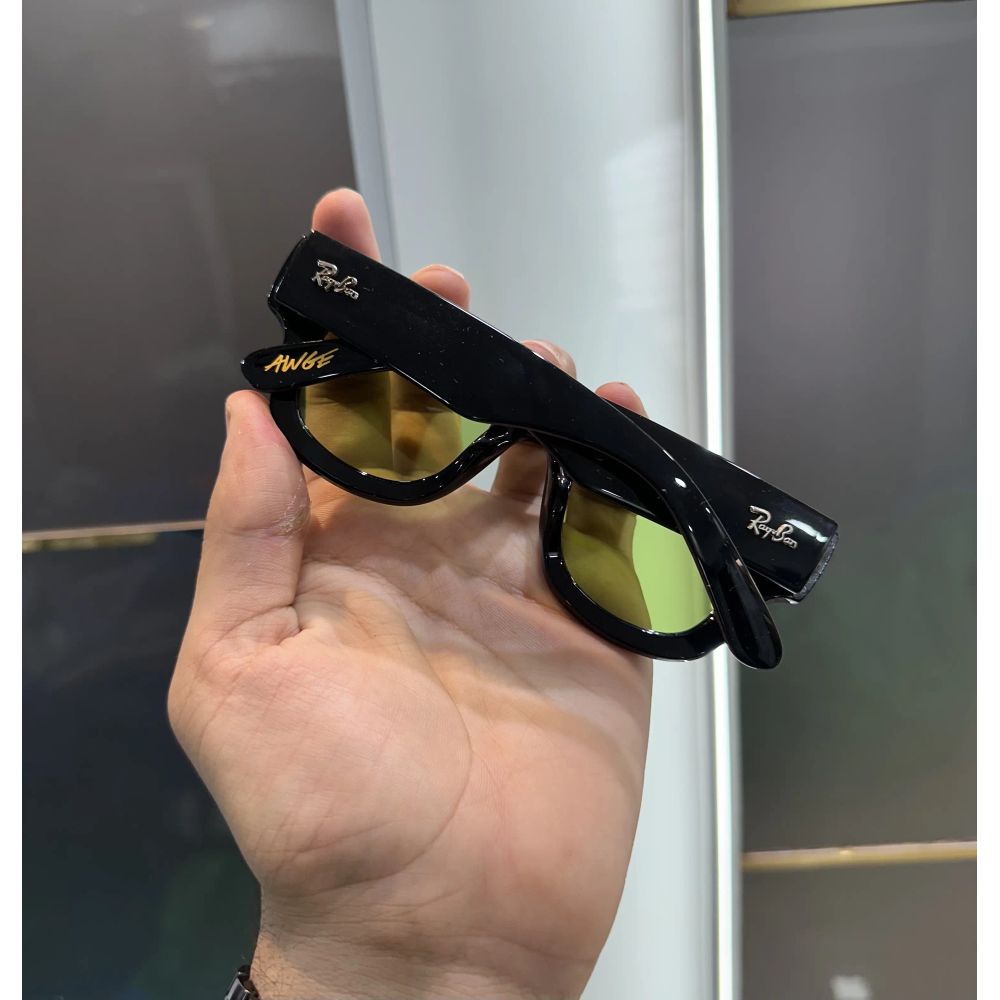RayBan Black Green Puffer Premium Shades 940