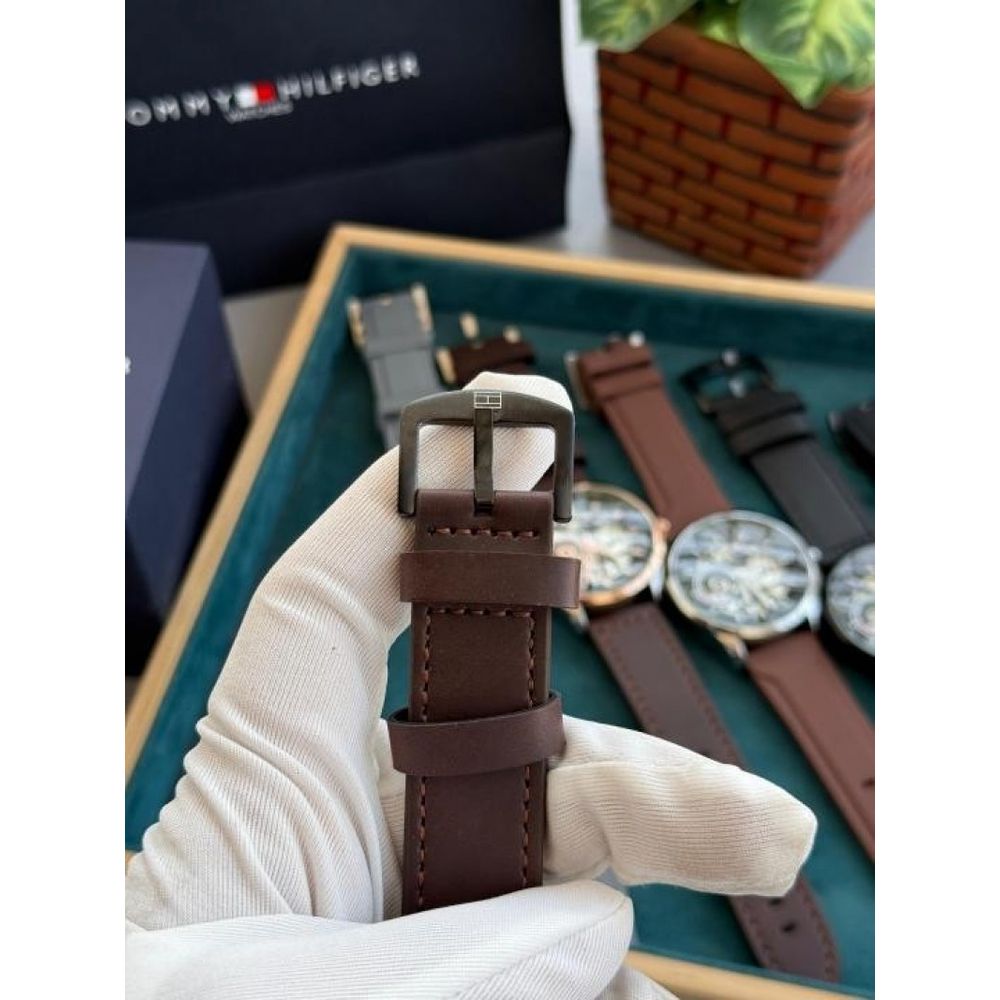 Tommy Hilfiger Automatic Leather Belt