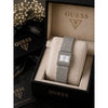 GUESS JUMBO LADY DIAMOND SILVER WHITE 926