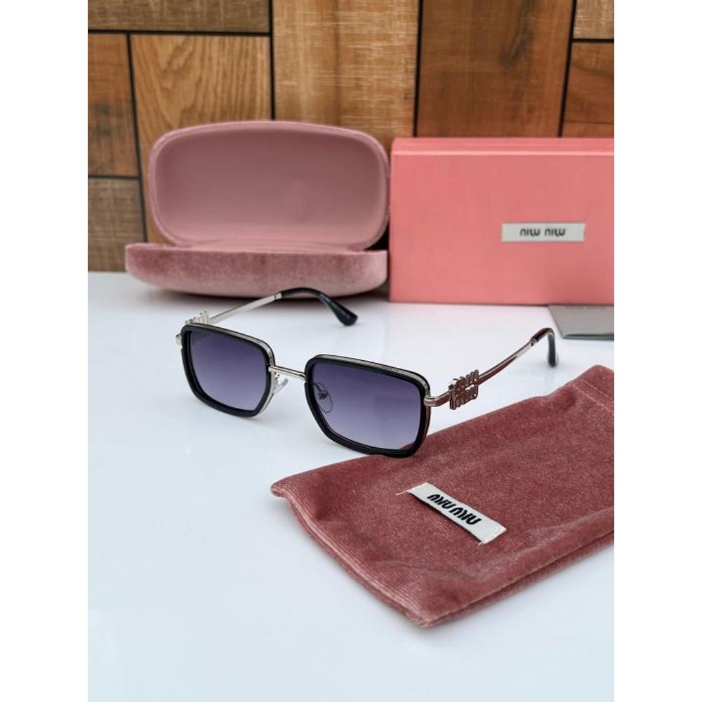 Miu miu 559 silver black