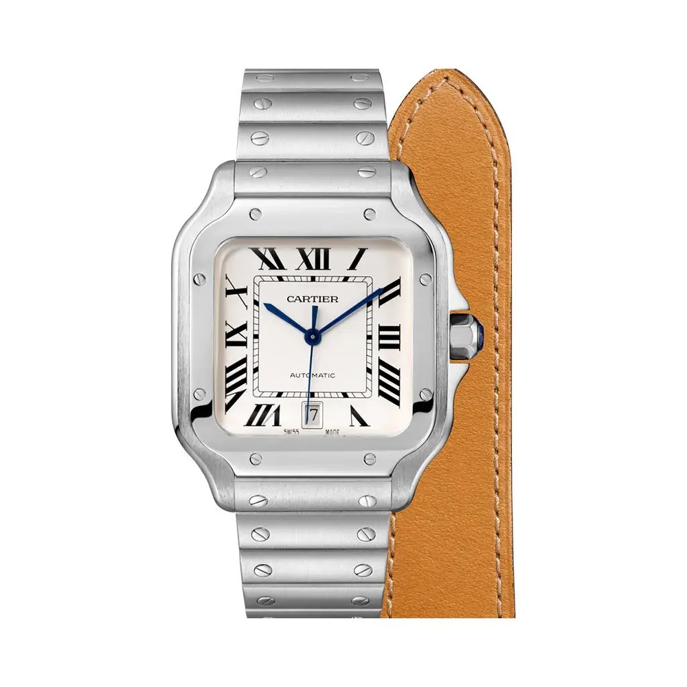 Cartier Santos Premium Automatic Dual Strap