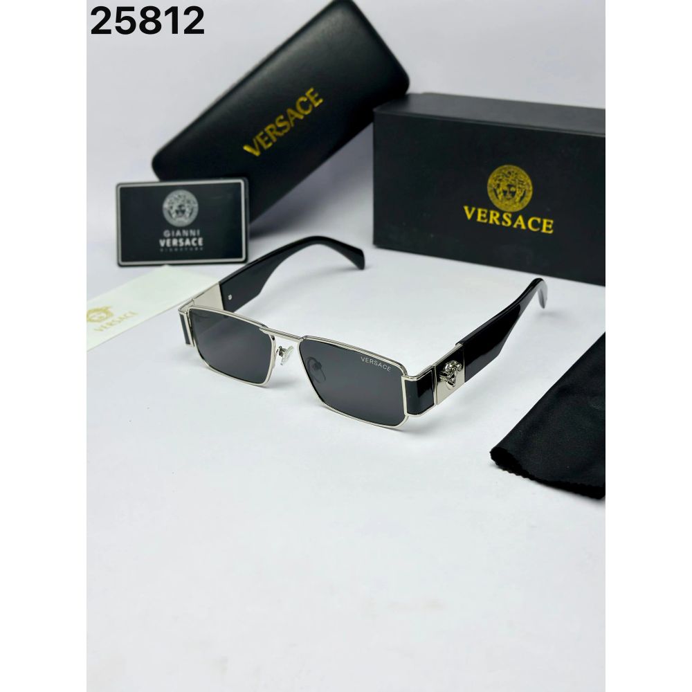 Versace 25812 Silver Black
