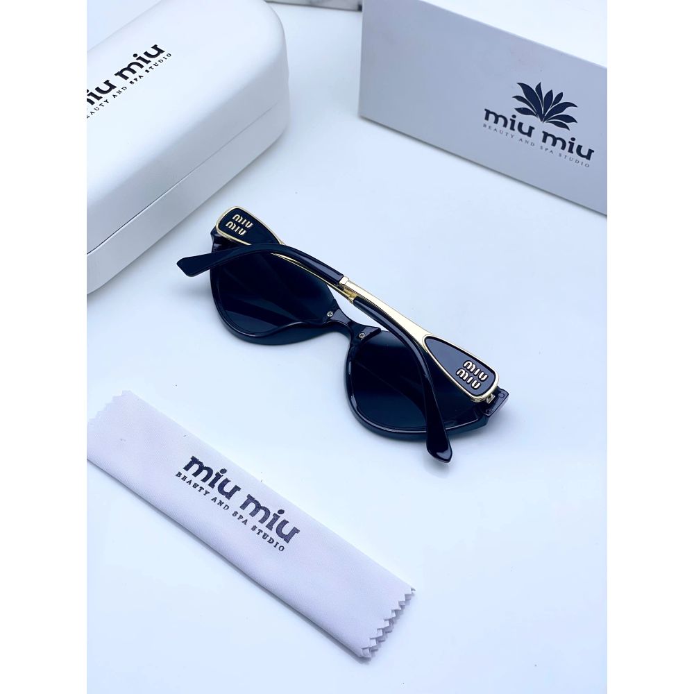 Miu Miu 26056 Gold Black