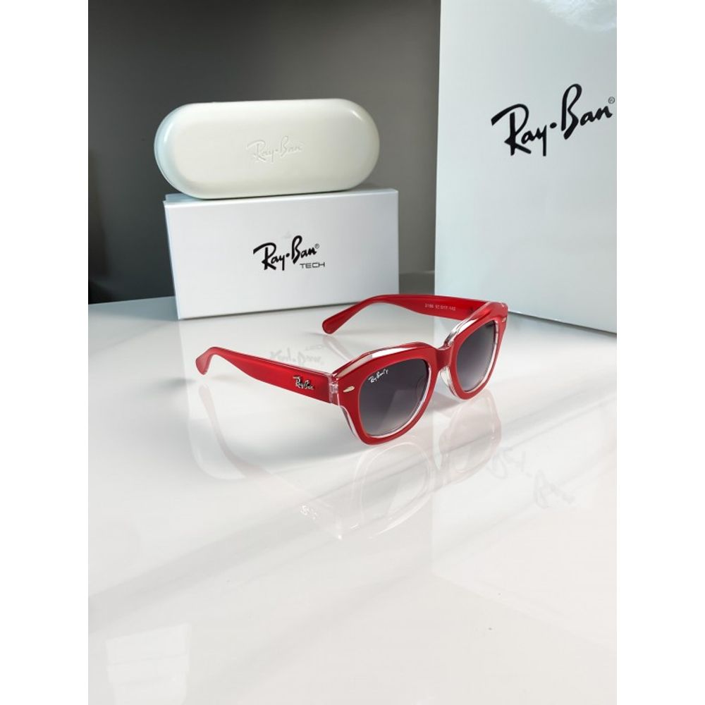 Rey ban red black 2186