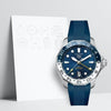Tag Huer GMT Blue Silicon