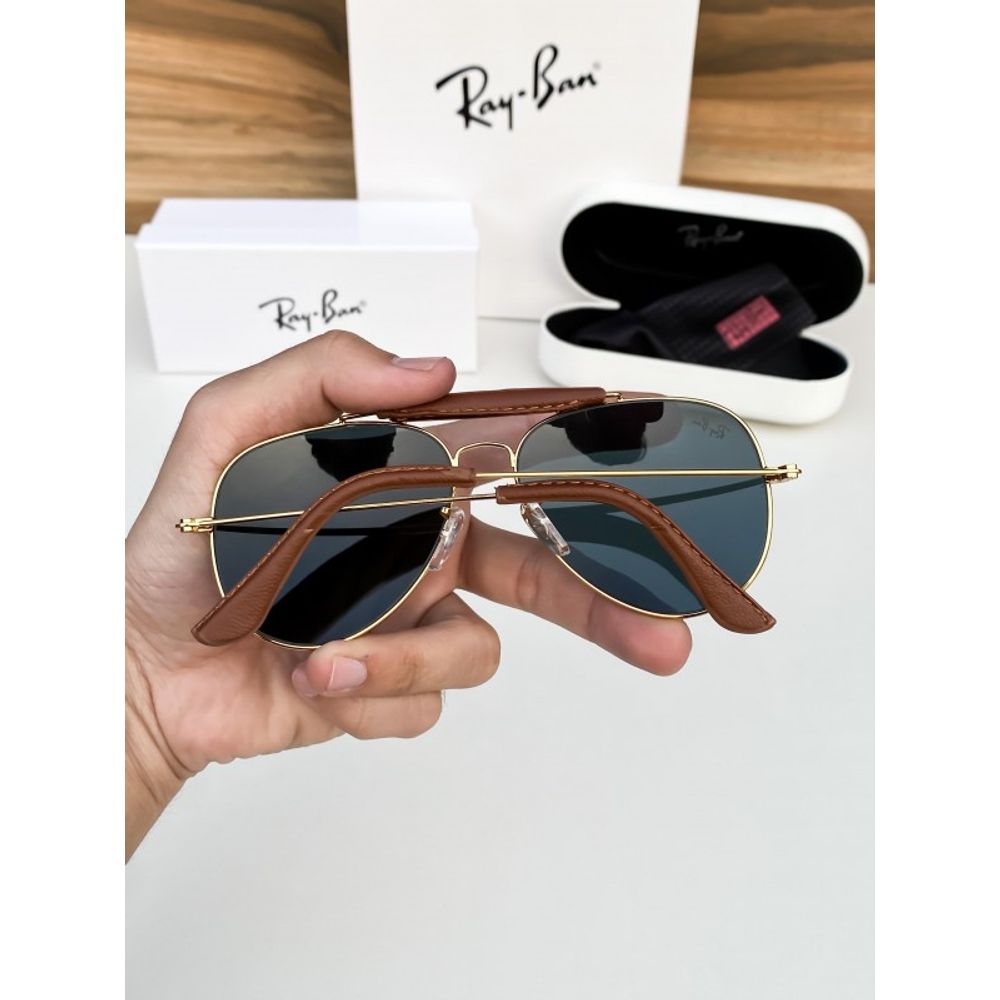 RAYBA gold black bar 3422-85